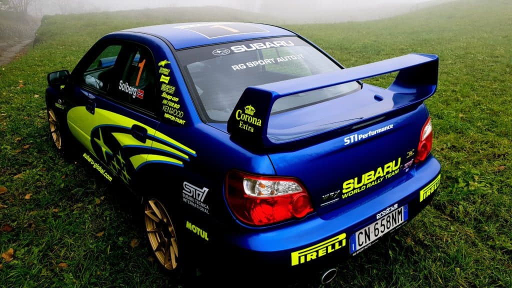 Decalcomania Subaru STI WRX Legacy Impreza - Adesivo Vinile Personalizzato Qualsiasi Colore E Misura